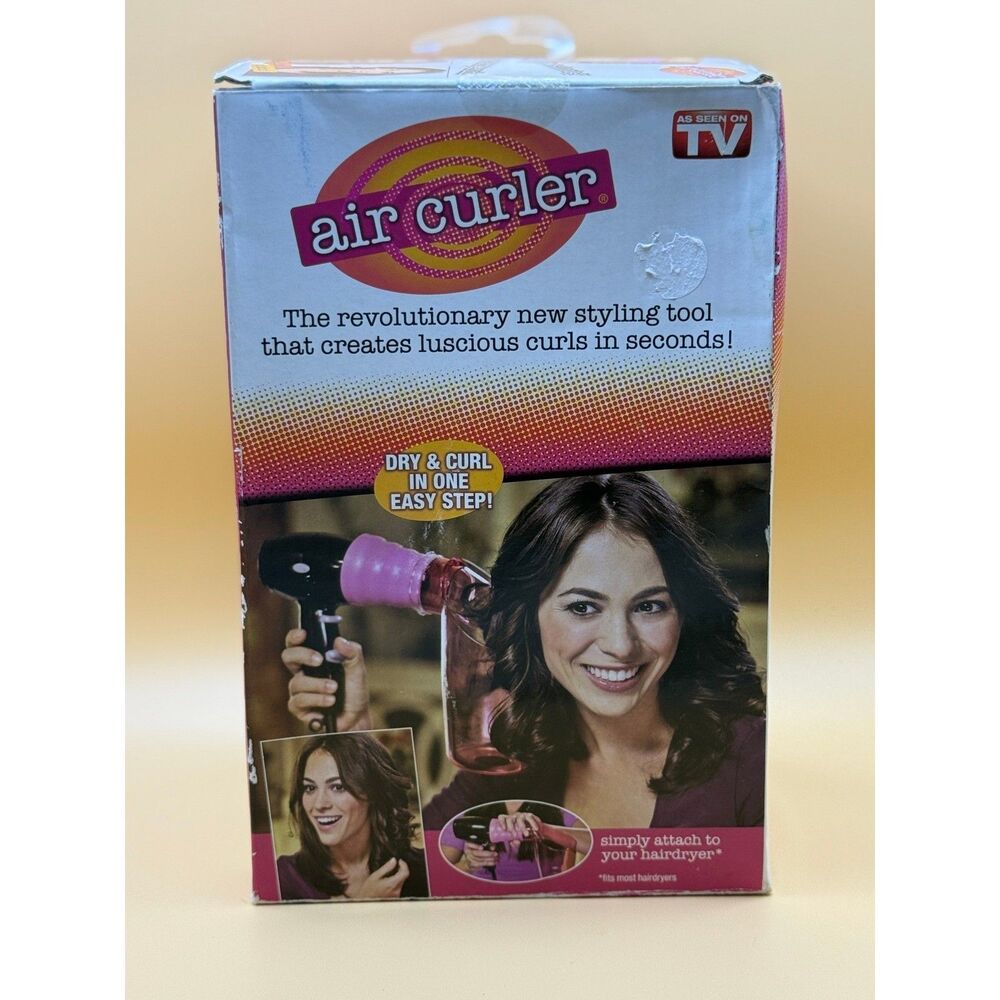 Air Curler Revolutionary Styling Tool Dry Curl One Easy Step As Seen On TV NWT